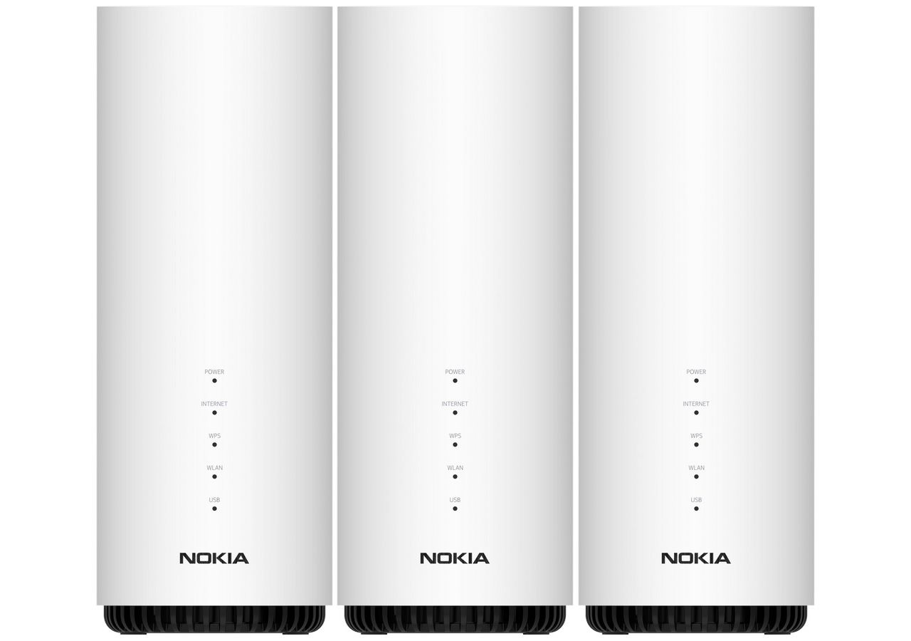 Router with extra mesh units